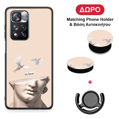 In Love - Xiaomi Redmi Note 11 Pro+ 5G θήκη + Δώρο Phone Holder & Βάση Αυτοκινήτου