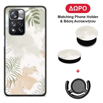 Nude Plants - Xiaomi Redmi Note 11 Pro+ 5G θήκη + Δώρο Phone Holder & Βάση Αυτοκινήτου