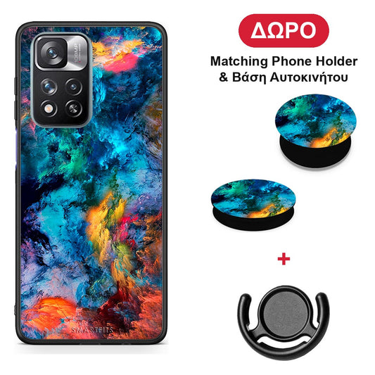 Paint Crayola - Xiaomi Redmi Note 11 Pro+ 5G θήκη + Δώρο Phone Holder & Βάση Αυτοκινήτου