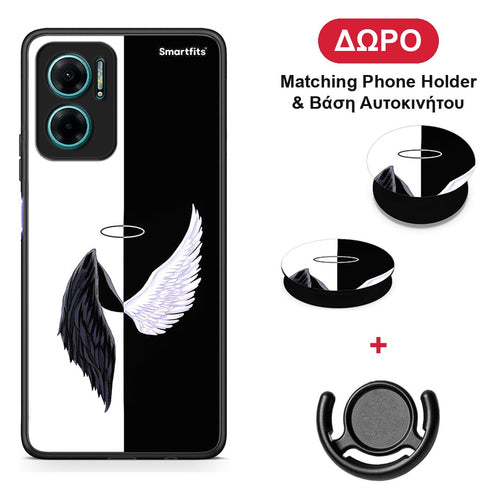 Angels Demons - Xiaomi Redmi Note 11E θήκη + Δώρο Phone Holder & Βάση Αυτοκινήτου