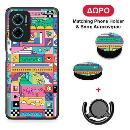 Bubbles Soap - Xiaomi Redmi Note 11E θήκη + Δώρο Phone Holder & Βάση Αυτοκινήτου