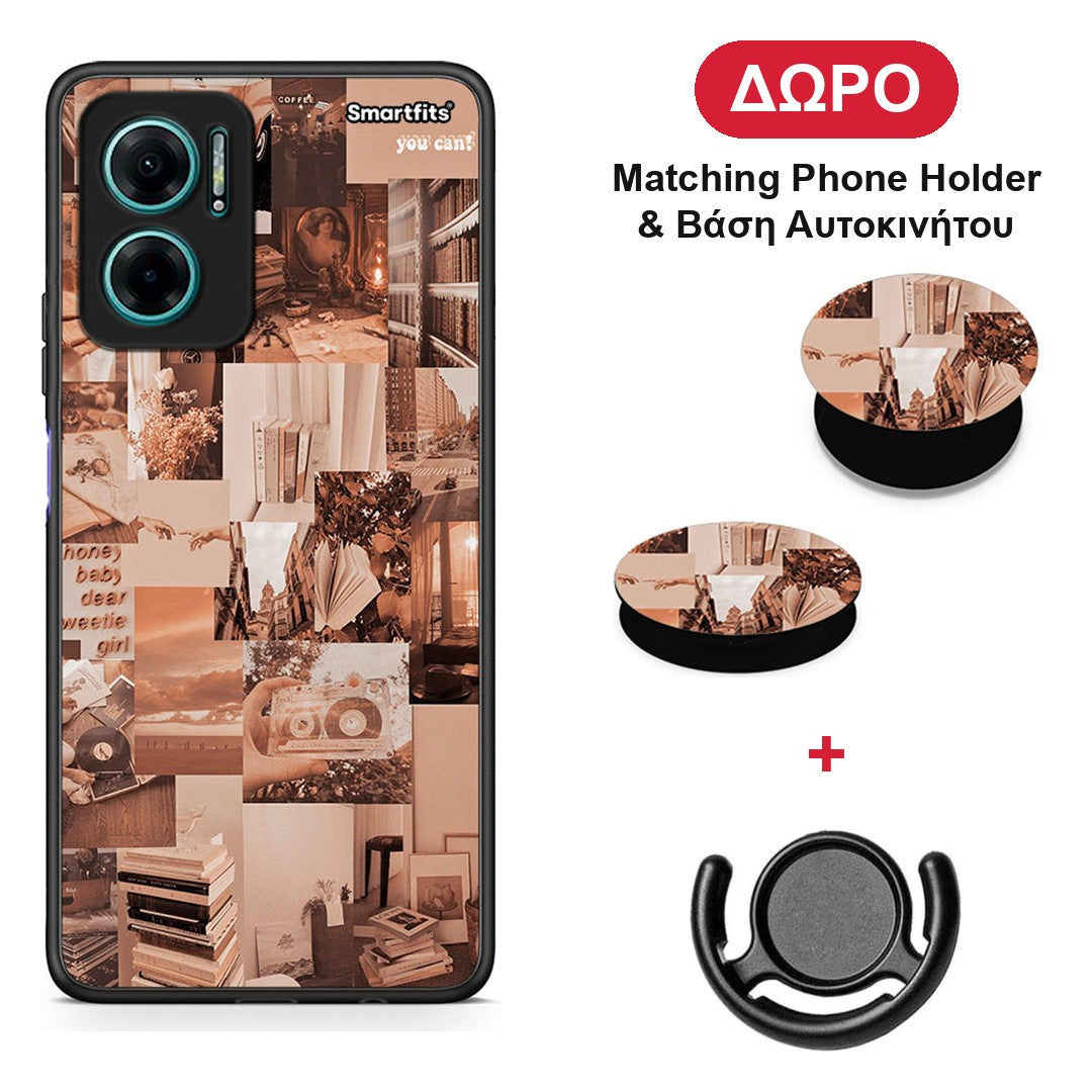 Collage You Can - Xiaomi Redmi Note 11E θήκη + Δώρο Phone Holder & Βάση Αυτοκινήτου