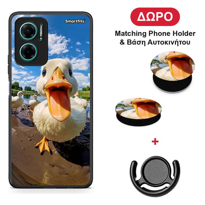 Duck Face - Xiaomi Redmi Note 11E θήκη + Δώρο Phone Holder & Βάση Αυτοκινήτου