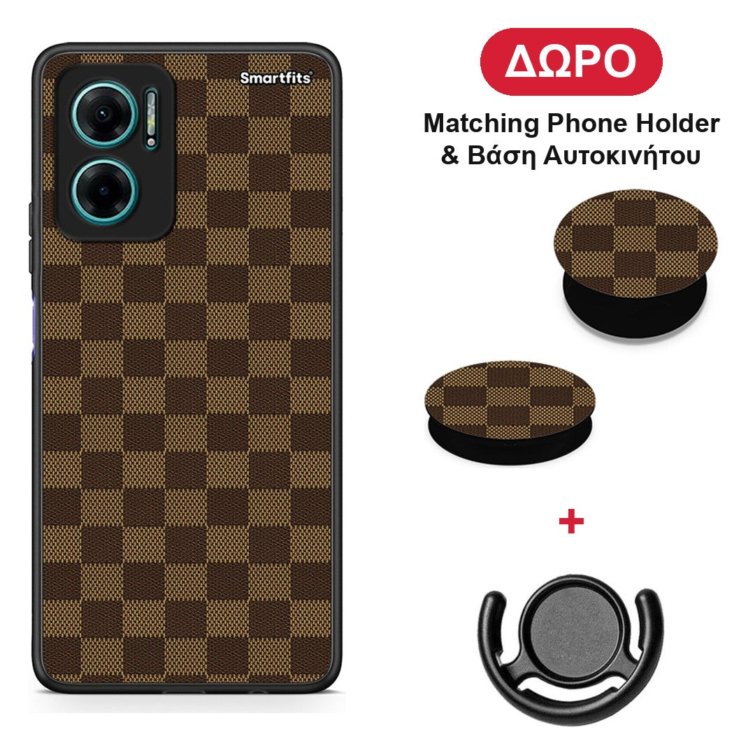 Designer Glamour - Xiaomi Redmi Note 11E θήκη + Δώρο Phone Holder & Βάση Αυτοκινήτου