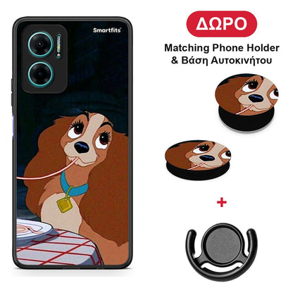 Lady And Tramp 2 - Xiaomi Redmi Note 11E θήκη + Δώρο Phone Holder & Βάση Αυτοκινήτου
