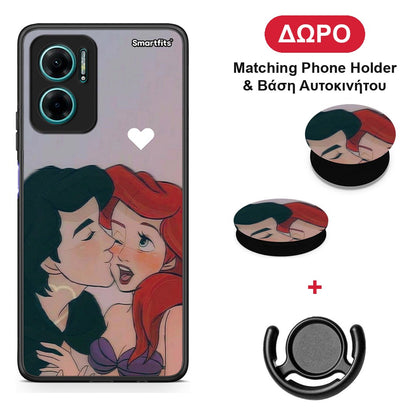 Mermaid Couple - Xiaomi Redmi Note 11E θήκη + Δώρο Phone Holder & Βάση Αυτοκινήτου