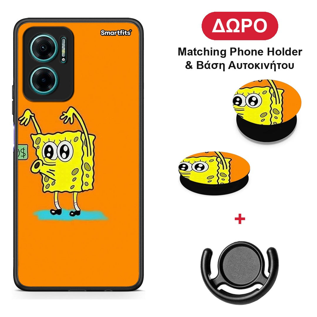 No Money 2 - Xiaomi Redmi Note 11E θήκη + Δώρο Phone Holder & Βάση Αυτοκινήτου