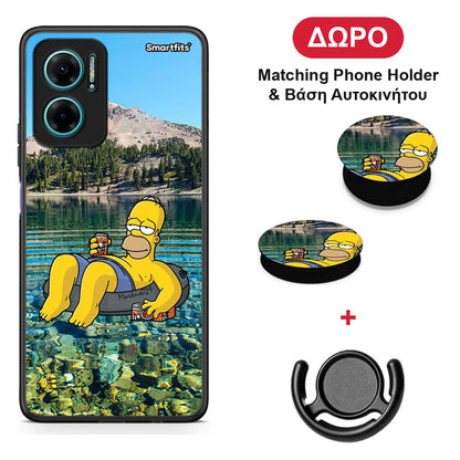 Summer Happiness - Xiaomi Redmi Note 11E θήκη + Δώρο Phone Holder & Βάση Αυτοκινήτου