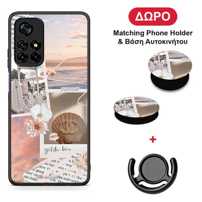 Golden Hour - Xiaomi Redmi Note 11S 5G θήκη + Δώρο Phone Holder & Βάση Αυτοκινήτου