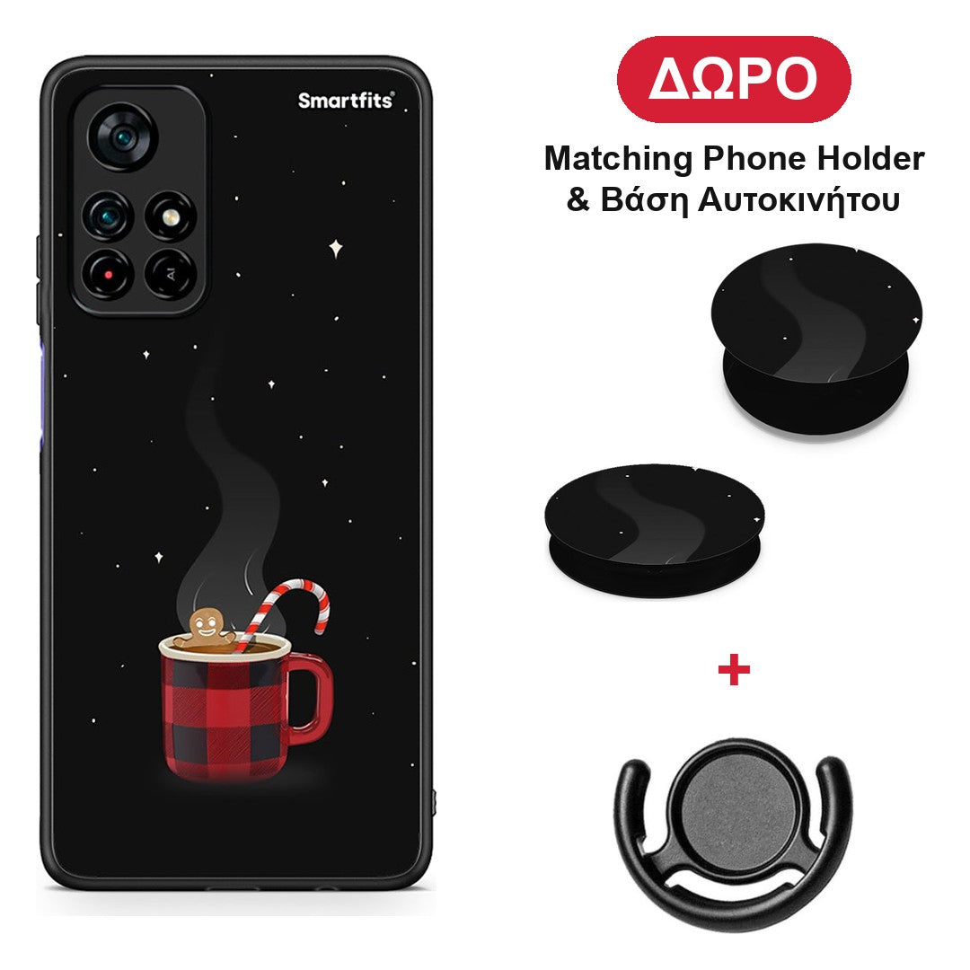 Xmas Bathing - Xiaomi Redmi Note 11S 5G θήκη + Δώρο Phone Holder & Βάση Αυτοκινήτου