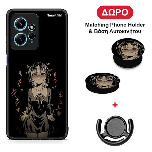 Anime Girl - Xiaomi Redmi Note 12 4G θήκη + Δώρο Phone Holder & Βάση Αυτοκινήτου