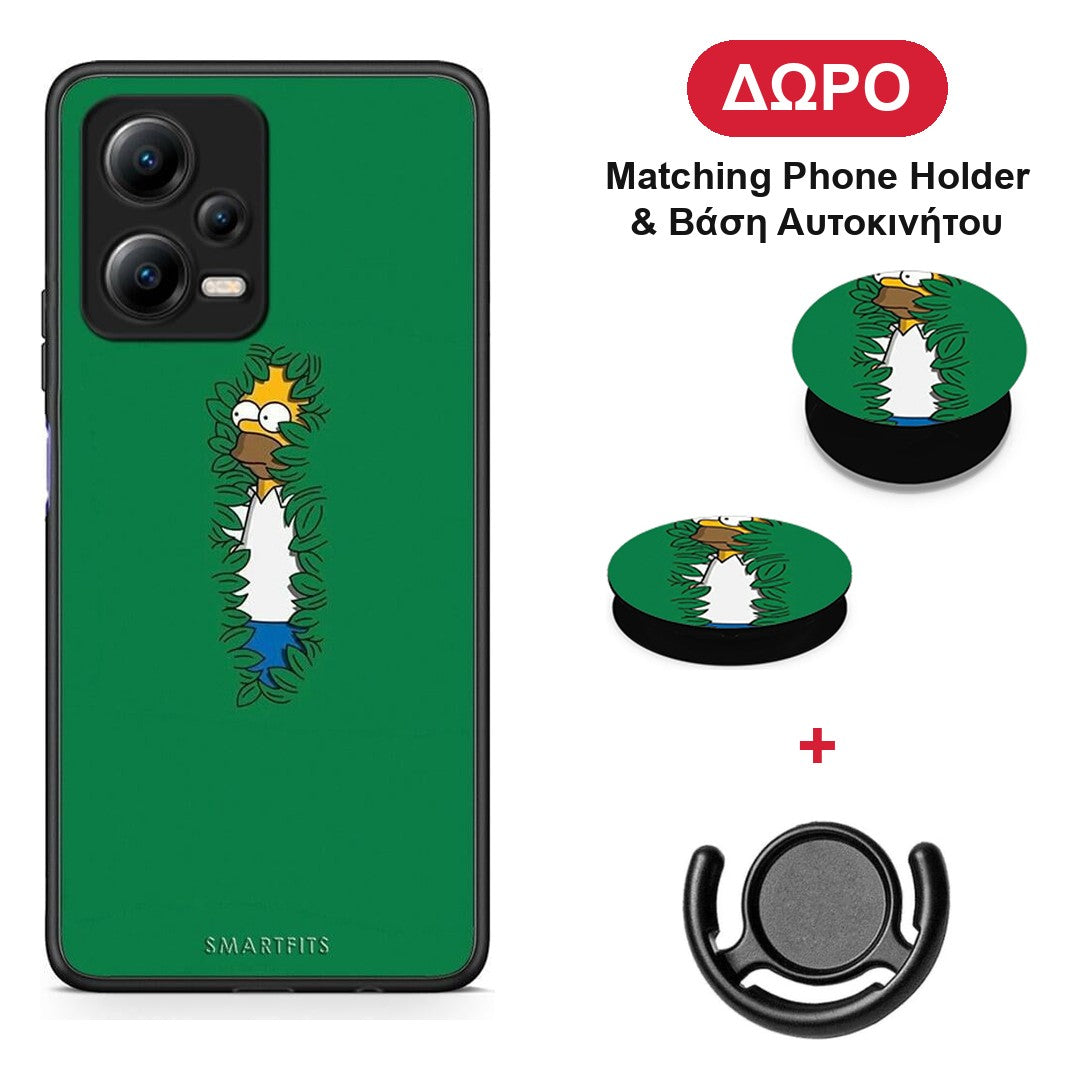 Bush Man - Xiaomi Redmi Note 12 5G θήκη + Δώρο Phone Holder & Βάση Αυτοκινήτου