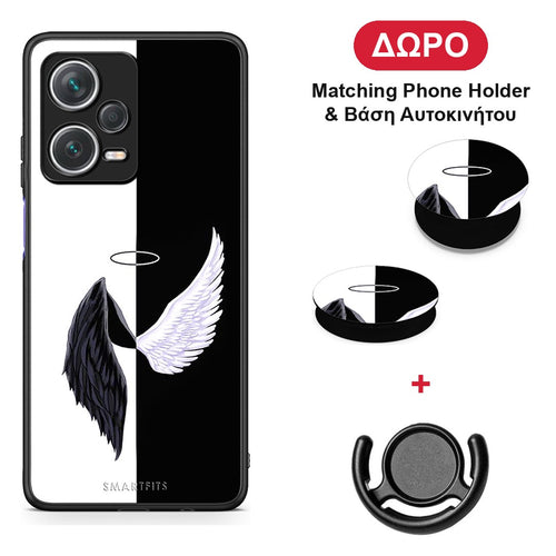 Angels Demons - Xiaomi Redmi Note 12 Pro+ / 12 Pro Discovery θήκη + Δώρο Phone Holder & Βάση Αυτοκινήτου