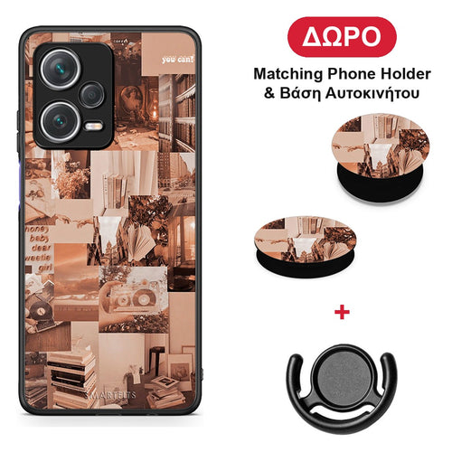 Collage You Can - Xiaomi Redmi Note 12 Pro+ / 12 Pro Discovery θήκη + Δώρο Phone Holder & Βάση Αυτοκινήτου
