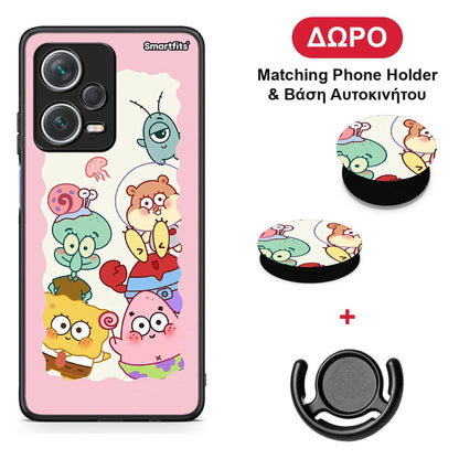 Cute Companion - Xiaomi Redmi Note 12 Pro+ / 12 Pro Discovery θήκη + Δώρο Phone Holder & Βάση Αυτοκινήτου