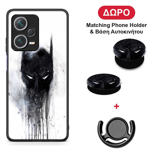 Hero Paint Bat - Xiaomi Redmi Note 12 Pro+ / 12 Pro Discovery θήκη + Δώρο Phone Holder & Βάση Αυτοκινήτου