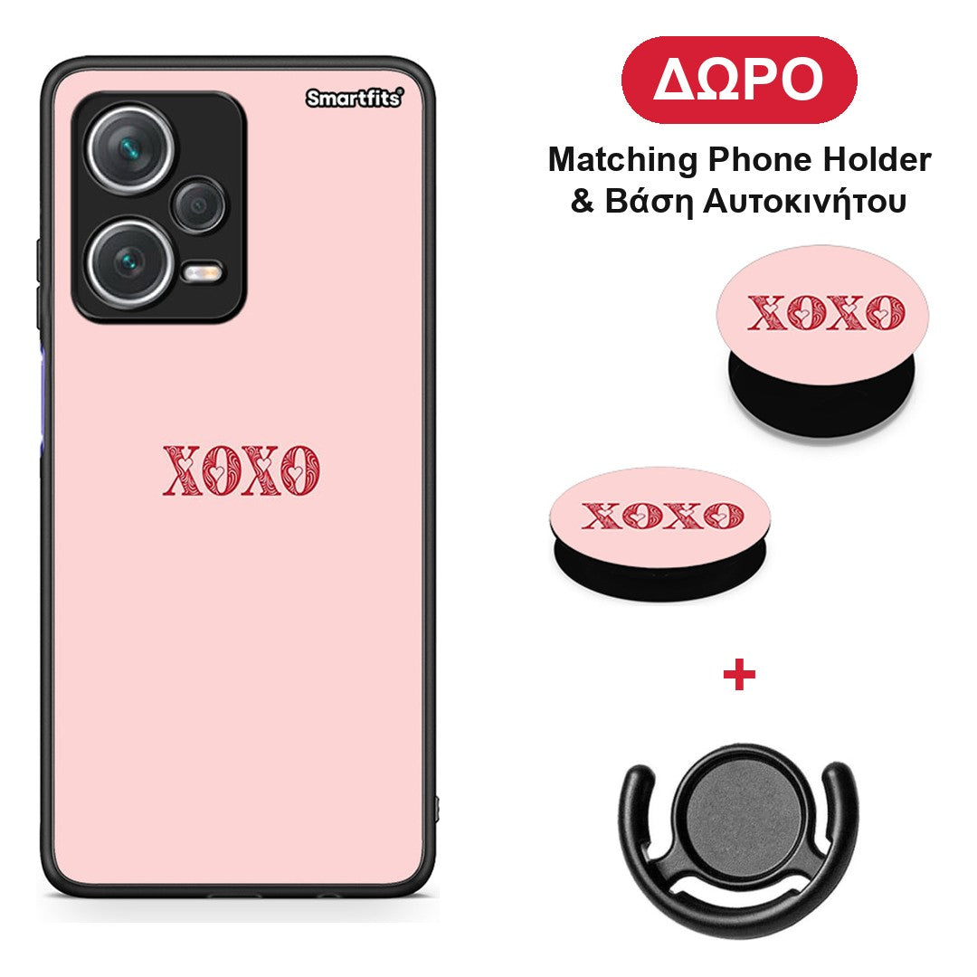 XOXO Love - Xiaomi Redmi Note 12 Pro+ / 12 Pro Discovery θήκη + Δώρο Phone Holder & Βάση Αυτοκινήτου
