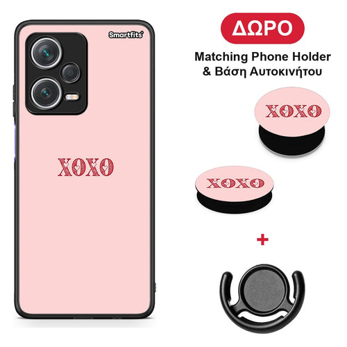 XOXO Love - Xiaomi Redmi Note 12 Pro+ / 12 Pro Discovery θήκη + Δώρο Phone Holder & Βάση Αυτοκινήτου