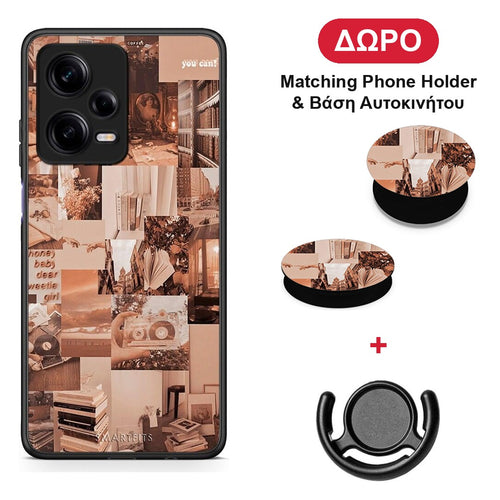 Collage You Can - Xiaomi Redmi Note 12 Pro 5G θήκη + Δώρο Phone Holder & Βάση Αυτοκινήτου
