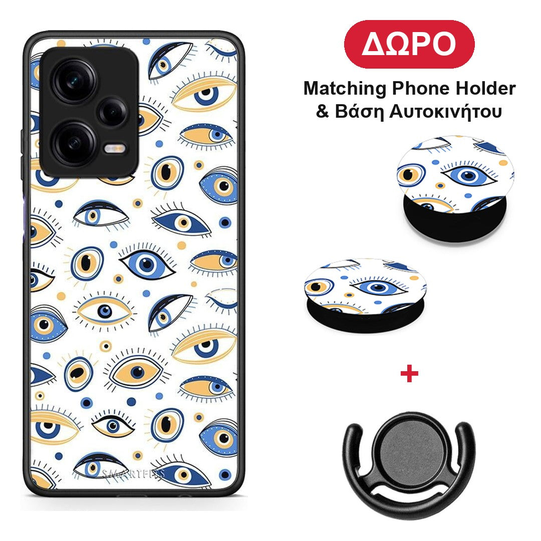 Ftou Ftou - Xiaomi Redmi Note 12 Pro 5G θήκη + Δώρο Phone Holder & Βάση Αυτοκινήτου