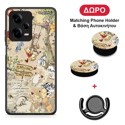 Happy Friends - Xiaomi Redmi Note 12 Pro 5G θήκη + Δώρο Phone Holder & Βάση Αυτοκινήτου