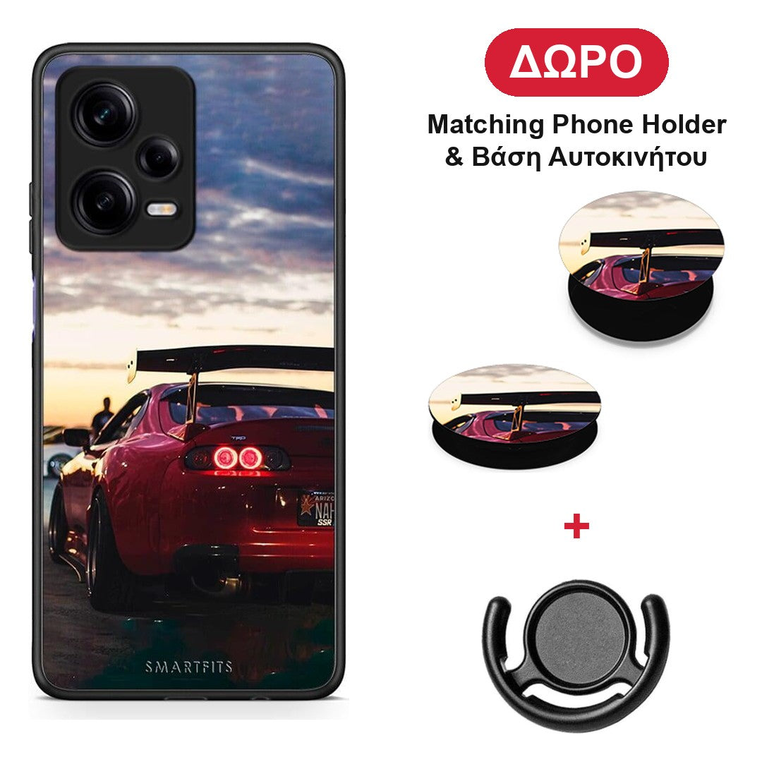 Racing Supra - Xiaomi Redmi Note 12 Pro 5G θήκη + Δώρο Phone Holder & Βάση Αυτοκινήτου