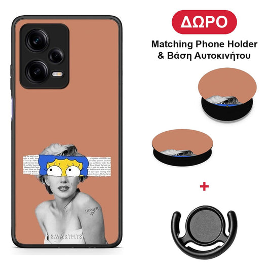 Sim Merilyn - Xiaomi Redmi Note 12 Pro 5G θήκη + Δώρο Phone Holder & Βάση Αυτοκινήτου