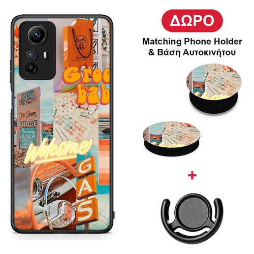 Groovy Babe - Xiaomi Redmi Note 12S θήκη + Δώρο Phone Holder & Βάση Αυτοκινήτου