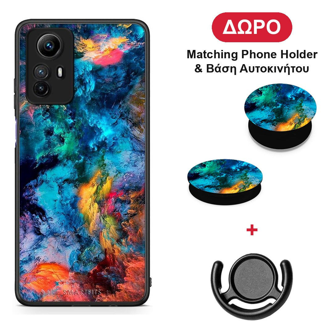 Paint Crayola - Xiaomi Redmi Note 12S θήκη + Δώρο Phone Holder & Βάση Αυτοκινήτου
