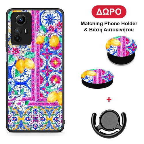 Retro Spring - Xiaomi Redmi Note 12S θήκη + Δώρο Phone Holder & Βάση Αυτοκινήτου