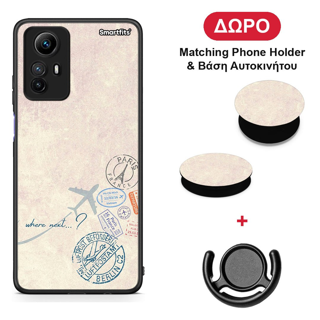 Where Next - Xiaomi Redmi Note 12S θήκη + Δώρο Phone Holder & Βάση Αυτοκινήτου