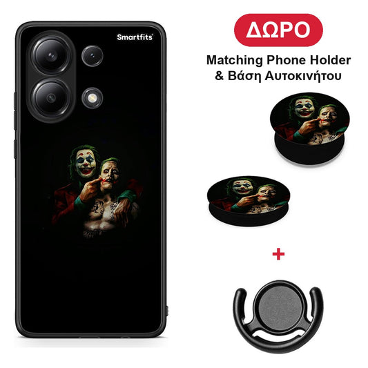 Hero Clown - Xiaomi Redmi Note 13 4G θήκη + Δώρο Phone Holder & Βάση Αυτοκινήτου