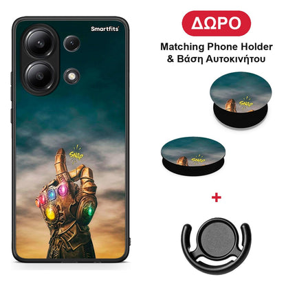 Infinity Snap - Xiaomi Redmi Note 13 4G θήκη + Δώρο Phone Holder & Βάση Αυτοκινήτου