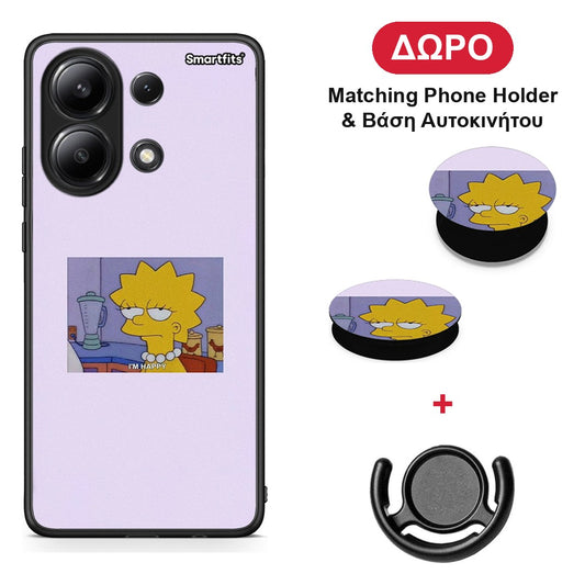 So Happy - Xiaomi Redmi Note 13 4G θήκη + Δώρο Phone Holder & Βάση Αυτοκινήτου