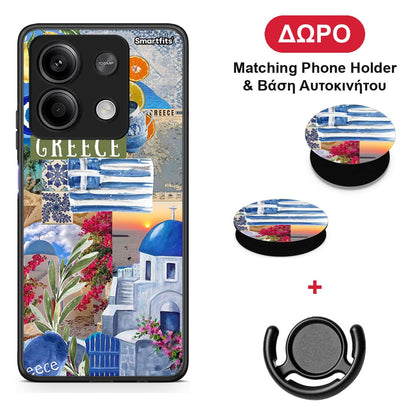 All Greek - Xiaomi Redmi Note 13 5G θήκη + Δώρο Phone Holder & Βάση Αυτοκινήτου