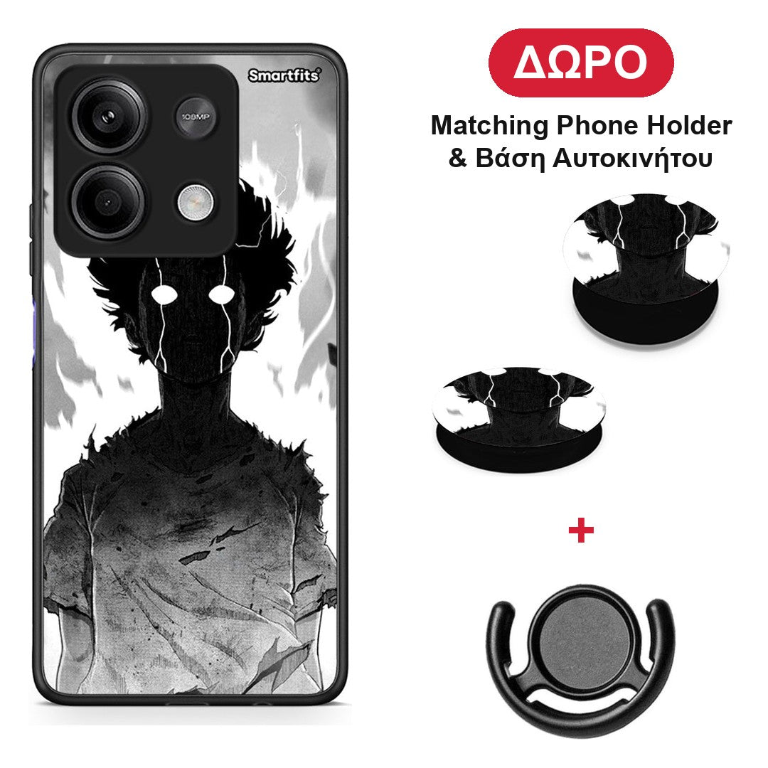 Anime Boy - Xiaomi Redmi Note 13 5G θήκη + Δώρο Phone Holder & Βάση Αυτοκινήτου