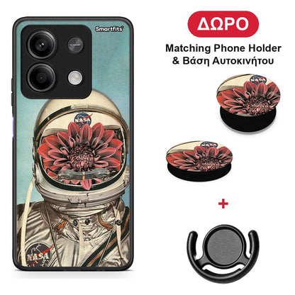 Nasa Bloom - Xiaomi Redmi Note 13 5G θήκη + Δώρο Phone Holder & Βάση Αυτοκινήτου