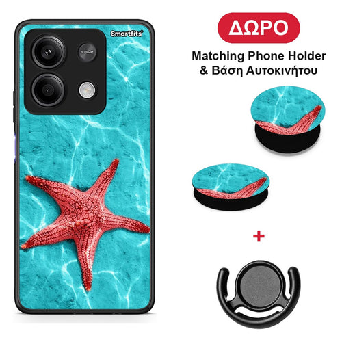 Red Starfish - Xiaomi Redmi Note 13 5G θήκη + Δώρο Phone Holder & Βάση Αυτοκινήτου