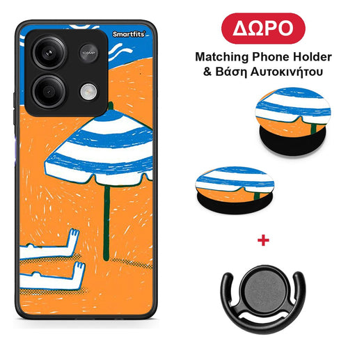 Summering - Xiaomi Redmi Note 13 5G θήκη + Δώρο Phone Holder & Βάση Αυτοκινήτου