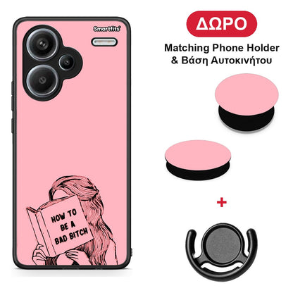 Bad Bitch - Xiaomi Redmi Note 13 Pro Plus 5G θήκη + Δώρο Phone Holder & Βάση Αυτοκινήτου