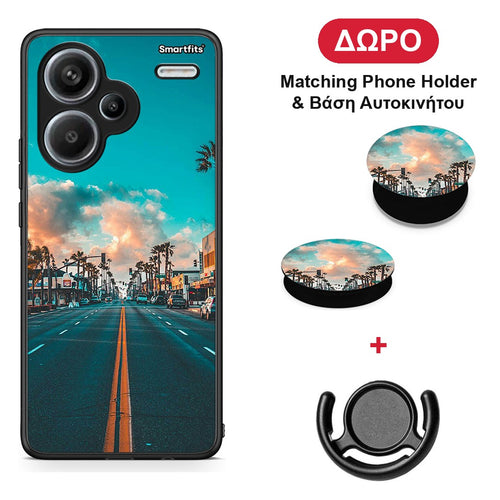Landscape City - Xiaomi Redmi Note 13 Pro Plus 5G θήκη + Δώρο Phone Holder & Βάση Αυτοκινήτου