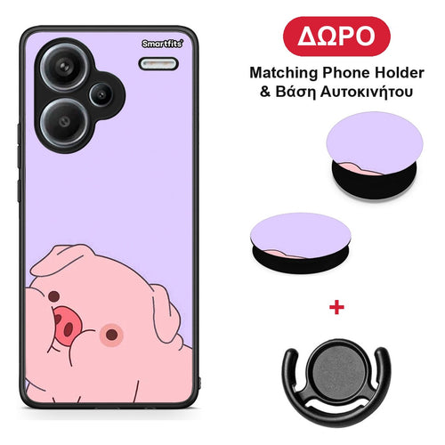 Pig Love 2 - Xiaomi Redmi Note 13 Pro Plus 5G θήκη + Δώρο Phone Holder & Βάση Αυτοκινήτου