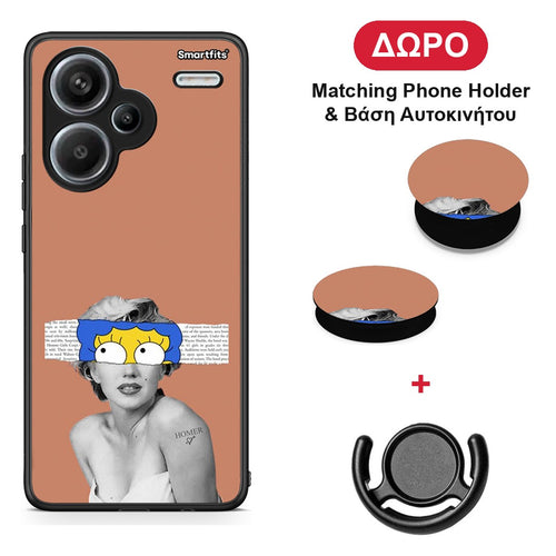 Sim Merilyn - Xiaomi Redmi Note 13 Pro Plus 5G θήκη + Δώρο Phone Holder & Βάση Αυτοκινήτου