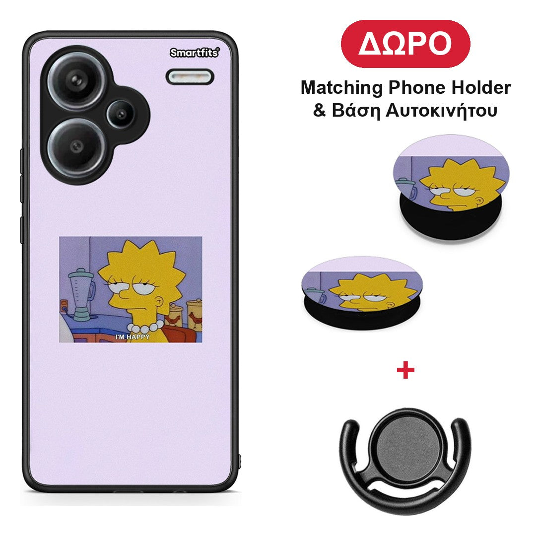So Happy - Xiaomi Redmi Note 13 Pro Plus 5G θήκη + Δώρο Phone Holder & Βάση Αυτοκινήτου