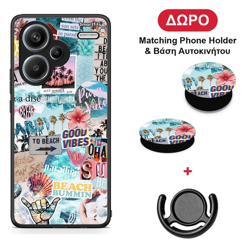 Summer Vibes - Xiaomi Redmi Note 13 Pro Plus 5G θήκη + Δώρο Phone Holder & Βάση Αυτοκινήτου