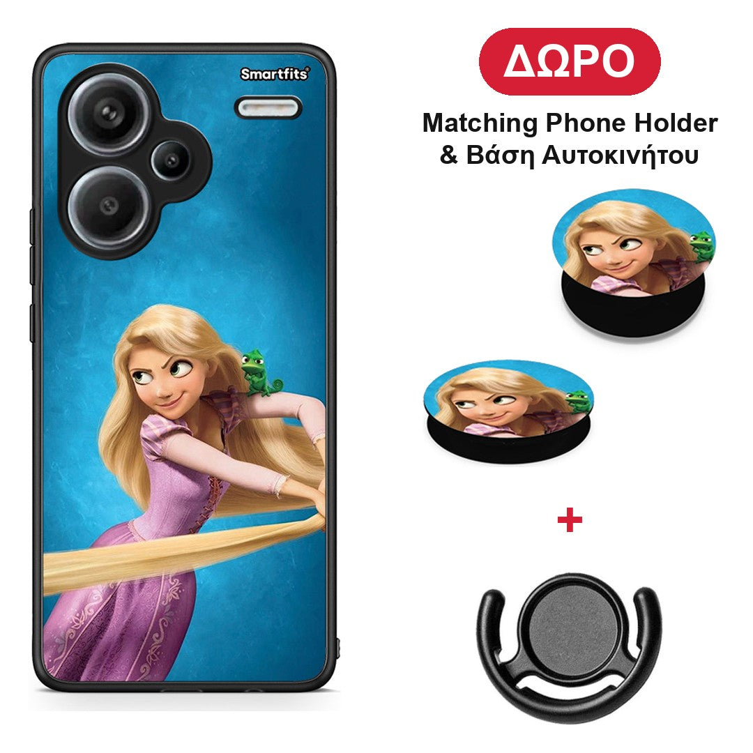 Tangled 2 - Xiaomi Redmi Note 13 Pro Plus 5G θήκη + Δώρο Phone Holder & Βάση Αυτοκινήτου