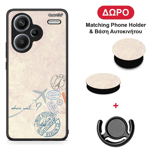 Where Next - Xiaomi Redmi Note 13 Pro Plus 5G θήκη + Δώρο Phone Holder & Βάση Αυτοκινήτου