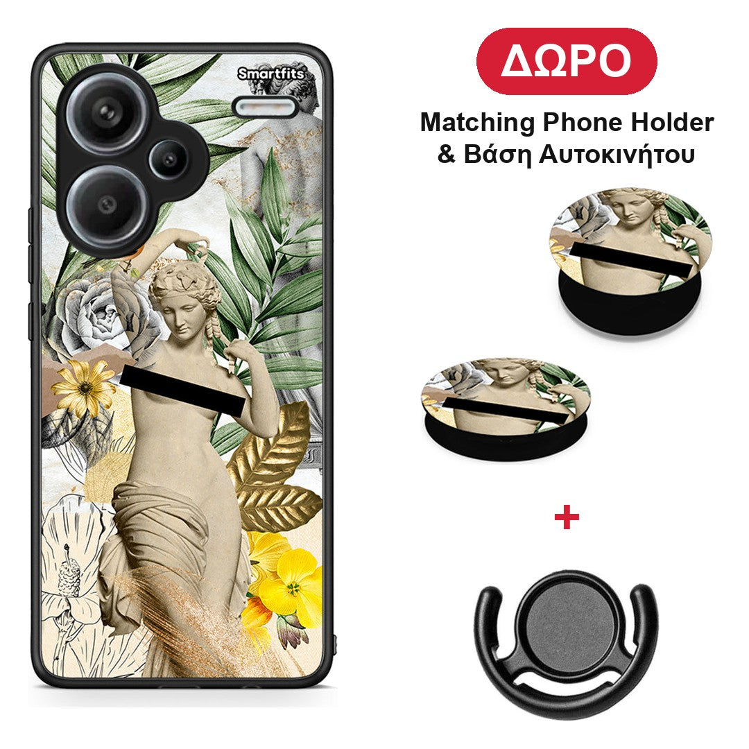Woman Statue - Xiaomi Redmi Note 13 Pro Plus 5G θήκη + Δώρο Phone Holder & Βάση Αυτοκινήτου