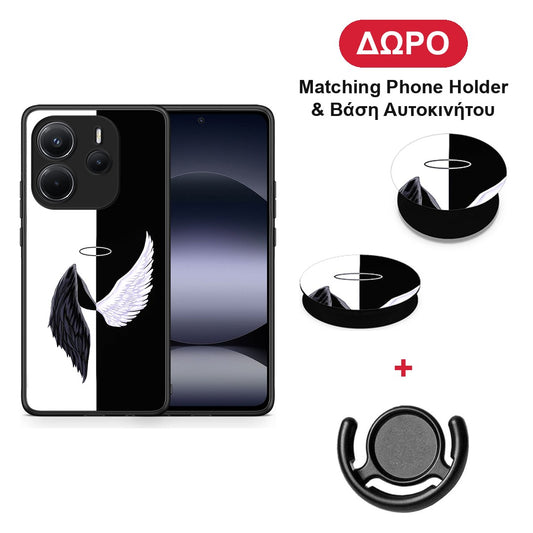 Angels Demons - Xiaomi Redmi Note 14 4G θήκη + Δώρο Phone Holder & Βάση Αυτοκινήτου