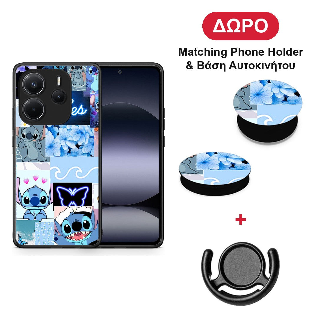 Collage Good Vibes - Xiaomi Redmi Note 14 4G θήκη + Δώρο Phone Holder & Βάση Αυτοκινήτου